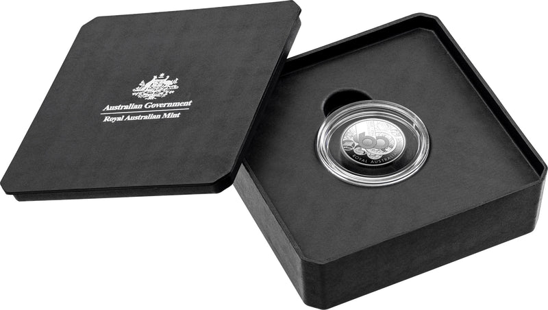 2025 $1 C Mintmark Fine Silver Proof Coin - 60th Anniversary of the Royal Australian Mint