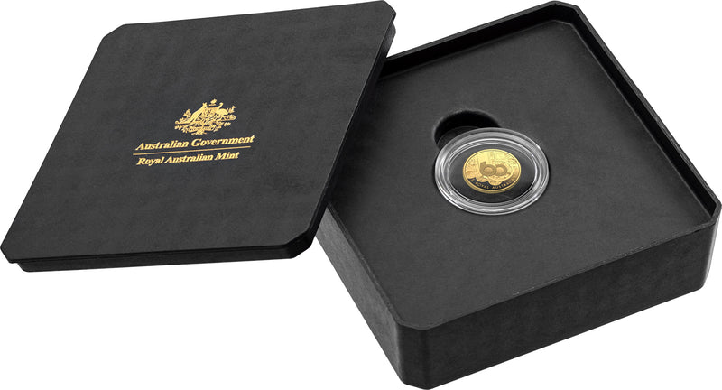 2025 $10 C Mintmark Gold Proof Coin - 60th Anniversary of the Royal Australian Mint