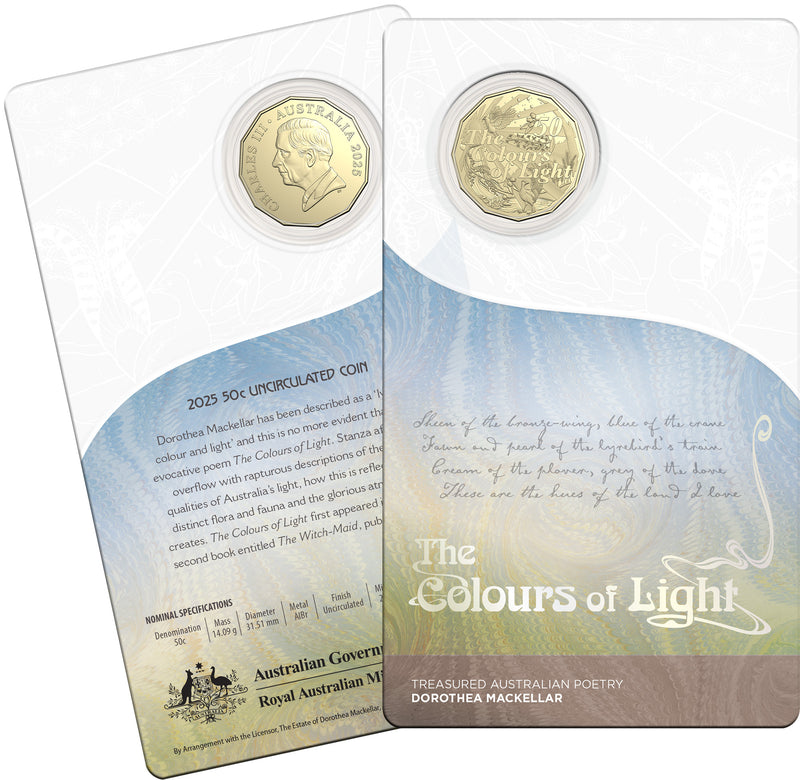 2025 50c Dorothea Mackellar 3-Coin Set