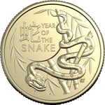 2025 Australia $1 Lunar Year of the Snake 2-Coin Set