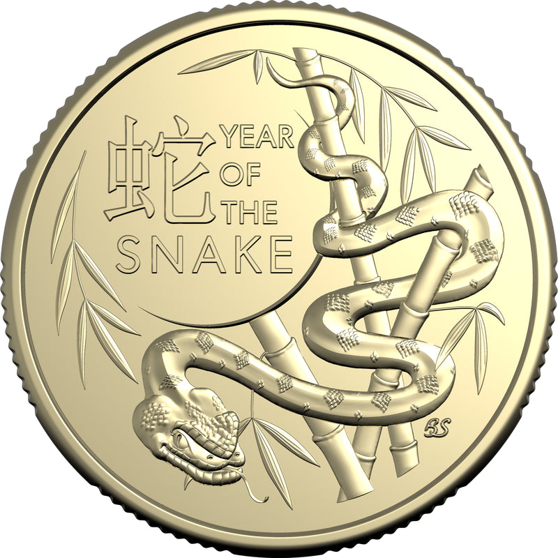 2025 Australia $1 Lunar Year of the Snake 2-Coin Set