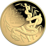 2025 Australia Year of the Snake 1oz Gold Domed Coin