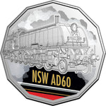 2025 50c Coloured Uncirculated Seven-Coin Collection - Steam Giants
