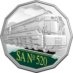 2025 50c Coloured Uncirculated Seven-Coin Collection - Steam Giants
