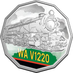 2025 50c Coloured Uncirculated Seven-Coin Collection - Steam Giants