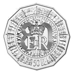 2006 50c Queen Elizabeth II 80th Birthday Uncirculated Coin