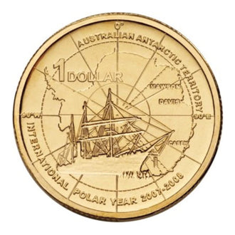 2007 $1 International Polar Year Uncirculated Coin