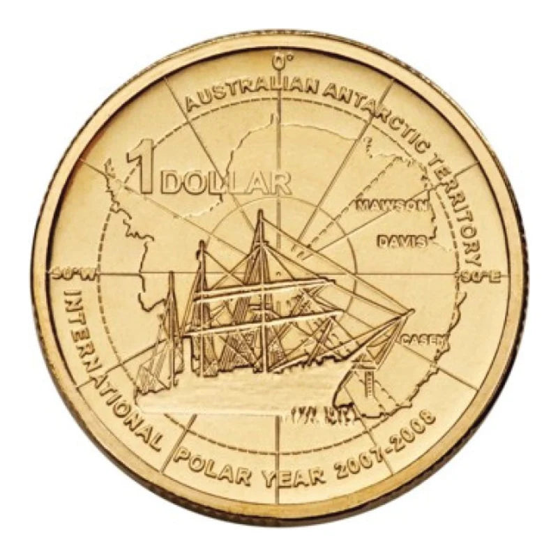 2007 $1 International Polar Year Uncirculated Coin