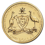 2008 $1 Australian Coat of Arms 100 Years C Mint Mark Uncirculated Coin