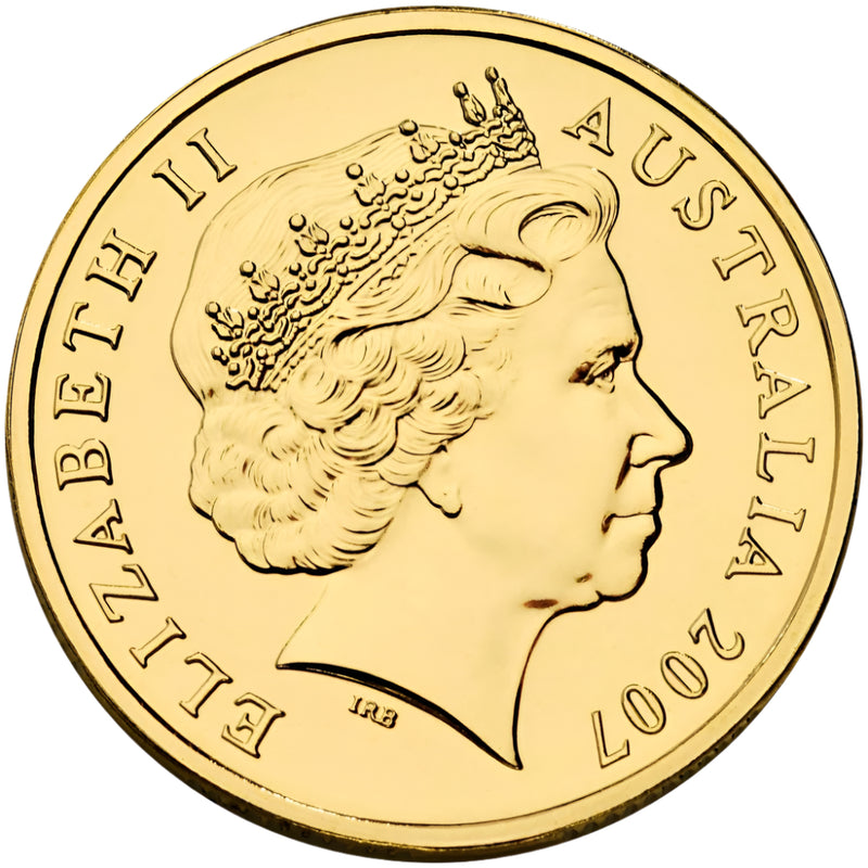 2007 $1 Australian Peacekeeping 60th Anniversary Uncirculated Coin