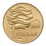 1993 $1 Australian LandCare S Mint Mark Uncirculated Coin