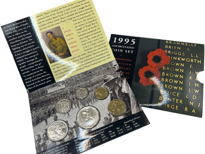 1995 Australian 6-Coin Mint Uncirculated Set