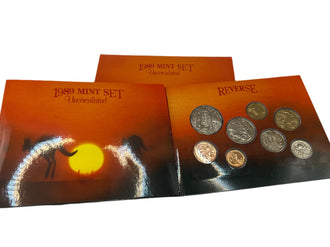 1989 Australian 8-Coin Mint Uncirculated Set