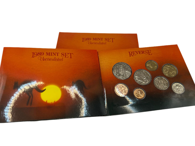 1989 Australian 8-Coin Mint Uncirculated Set