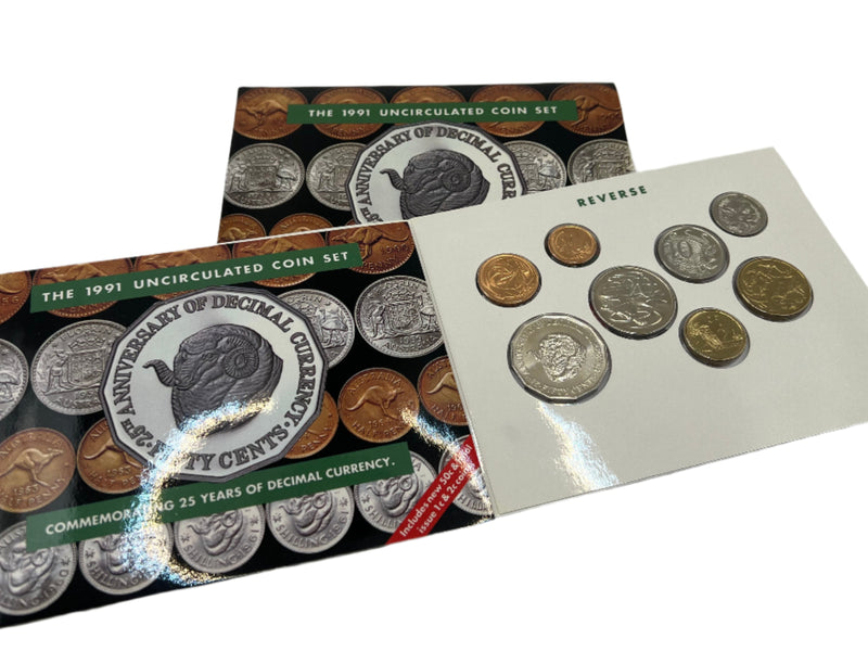 1991 Australian 8-Coin Mint Uncirculated Set