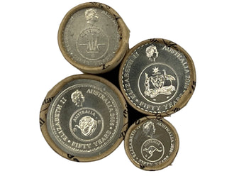 2016 Australian Changeover Mint Roll 5c,10c,20c,50c Set