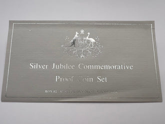 1977 Australian 6-Coin Proof Set - Queen Elizabeth II Silver Jubilee