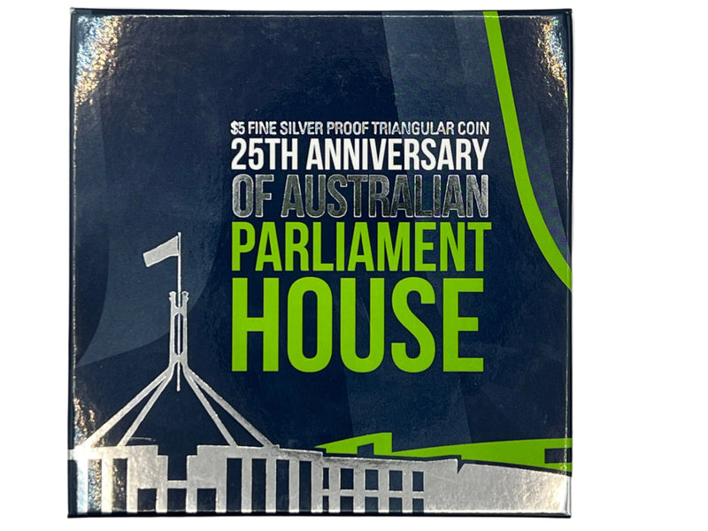 2013 Australia 25th Anniversary of the Parliament House Triangle Silver Coin