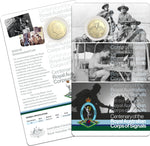 2025 $1 Centenary of Royal Australian Corps of Signal Uncirculated Coin