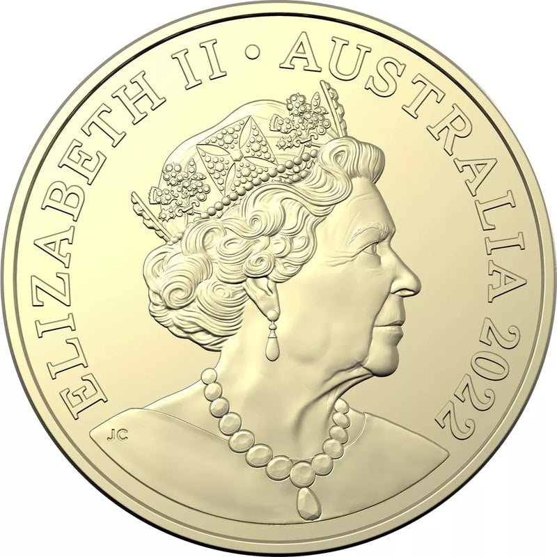 2022 $2 Australian 75th Anniversary of Peacekeeping Coloured Circulated Coin