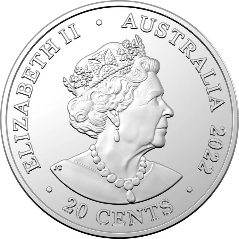 2022 20c 90 Years Of The ABC Coin