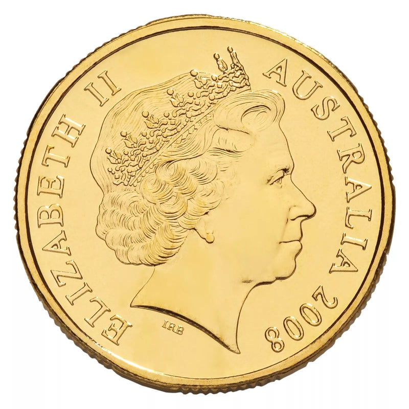 2008 $1 Australian Centenary of Ruby League Uncirculated Coin