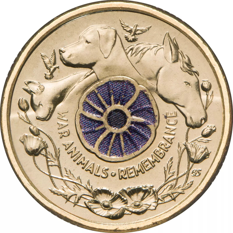 2024 Australian $2 Purple Poppy Coin Mint Roll