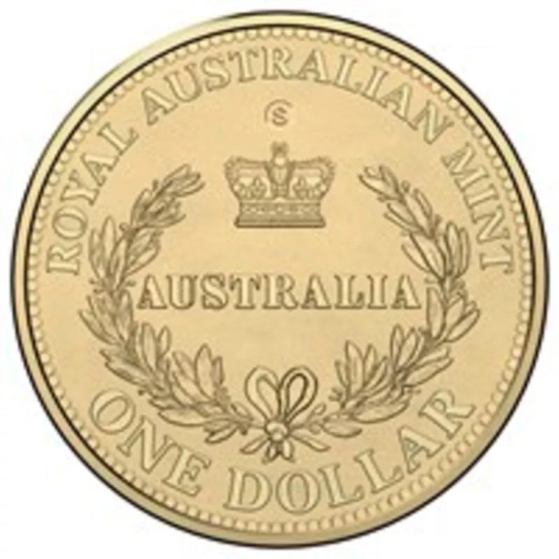 2016 $1 Australia's First Mint Uncirculated S Counterstamp Coin