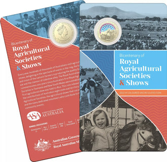 2022 $1 Bicentenary of Royal Agricultural Societies & Shows Coin