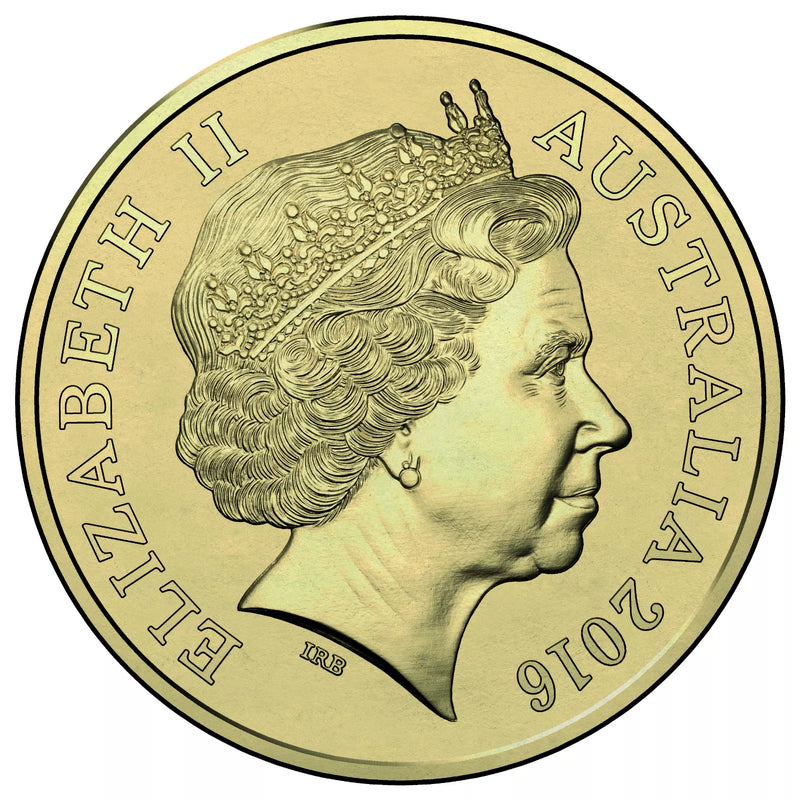 2016 $1 Australia's First Mint Uncirculated S Counterstamp Coin