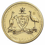 2008 $1 Australian Coat of Arms 100 Years S Mint Mark Uncirculated Coin