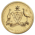 2008 $1 Australian Coat of Arms 100 Years B Mint Mark Uncirculated Coin