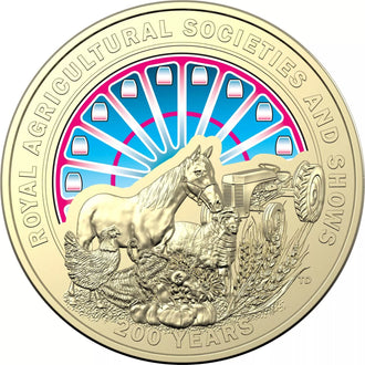 2022 $1 Bicentenary of Royal Agricultural Societies & Shows Coin