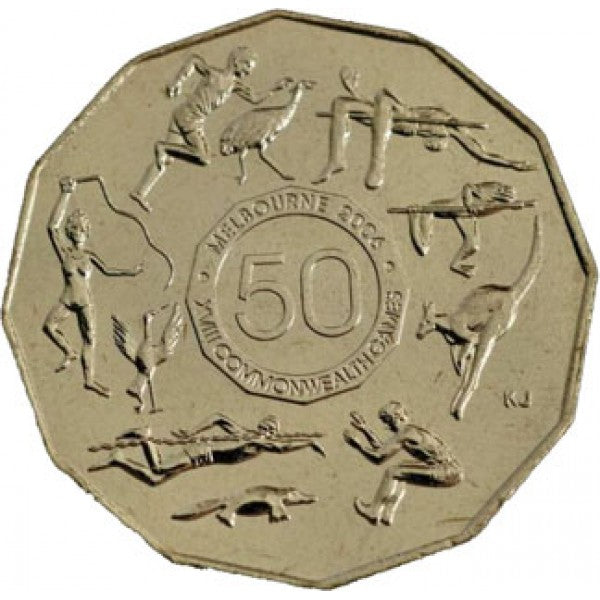 2005 Australian Secondary Student Design 50c Uncirculated coin