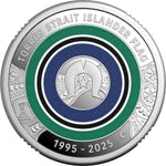 2025 $2 30th Anniversary of the Torres Strait Islander Flag Silver Proof Coloured Coin