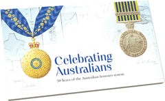 2025 Australia Six Coin Coloured Uncirculated Mint Set - 50 Years of the Australian Honours System