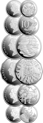 2025 Australia Six Coin Silver Proof Set