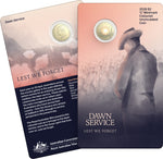 2026 $2 'C' Mintmark Coloured Uncirculated Coin - Dawn Service