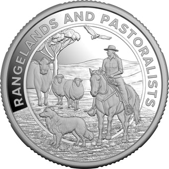2026 $1 Fine Silver Proof Coin - Heart and Soul of Australia: United Nations International Year of Rangelands and Pastoralists