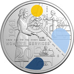 2026 Australia 1941 Service Amid Strife - 20c Coloured Uncirculated 3-Coin Set