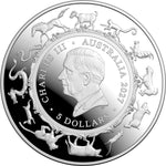 2027 Year of the Goat 1oz Silver Domed Proof Coin