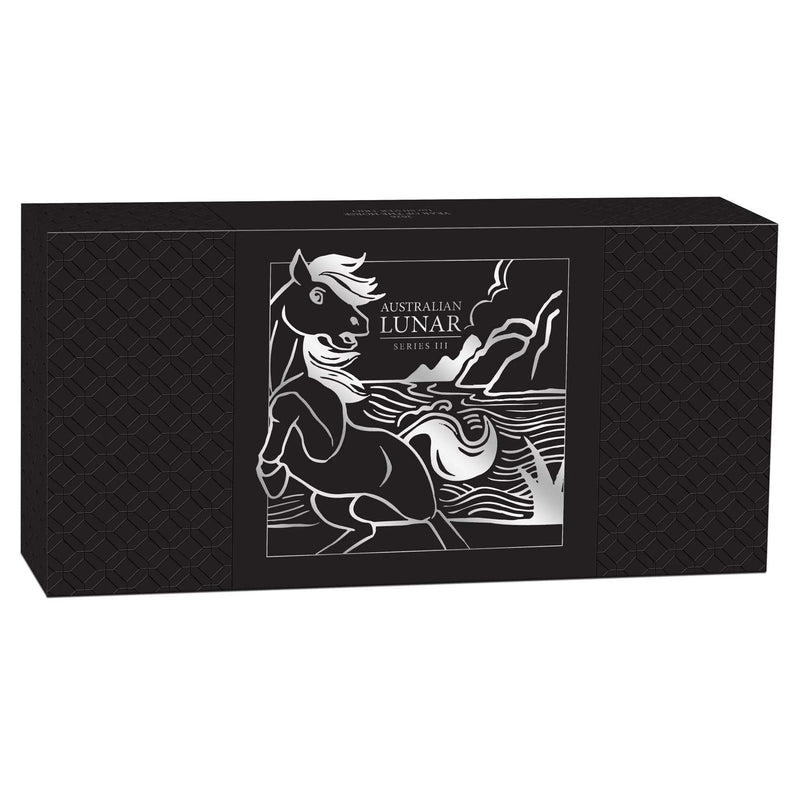 2026 Year of the Horse Lunar Series III Trio Silver Proof Coin Set