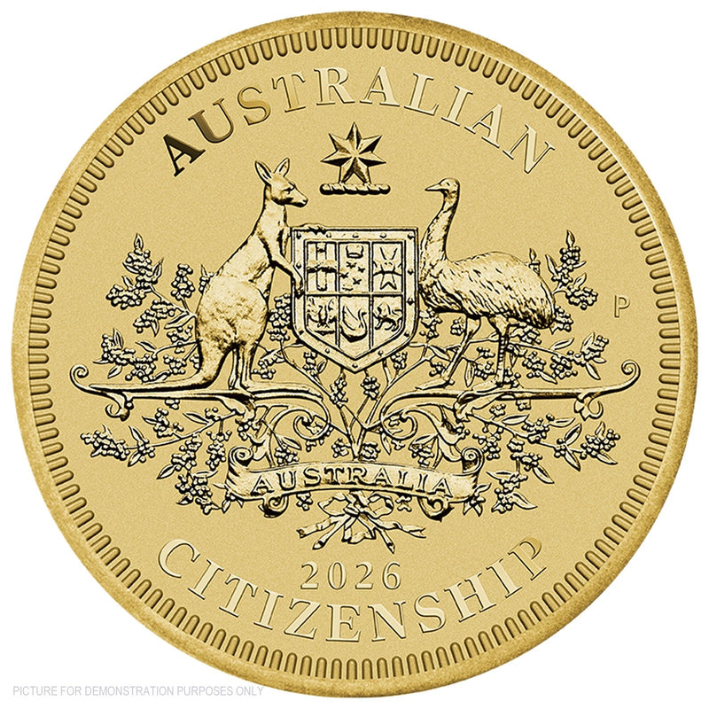 2026 Australian Citizenship Coin in Card