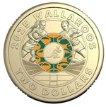 2025 $2 Wallabies & Wallaroos Uncirculated coloured coins set in folder