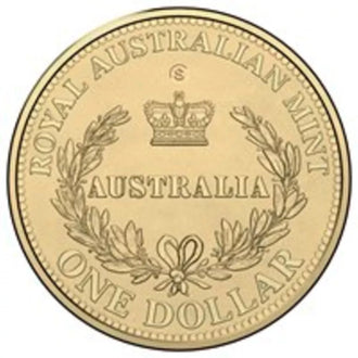 2016 $1 Australia's First Mint Uncirculated S Counterstamp Coin