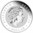 2011 Australian 1oz Silver Koala Coin Gilded 