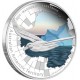 2014 Australian Antarctic Series 1oz Silver coin - Wandering Albatross