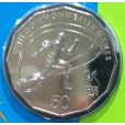 2006 Australian Commonwealth Games 50c Uncirculated Coin - Athletics