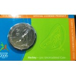 2006 Australian Commonwealth Games 50c Uncirculated Coin - Hockey 