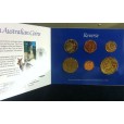 1984 Australian 6-Coin Yellow Plastic Uncirculated Set